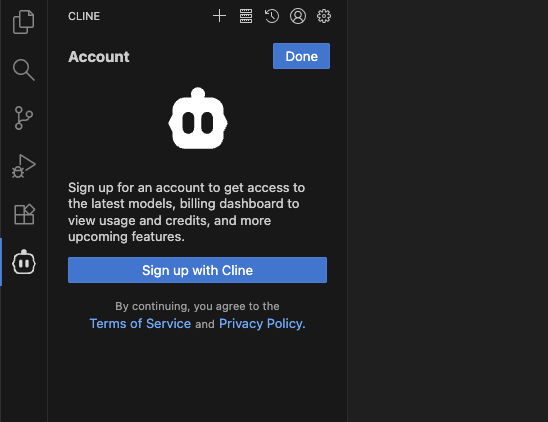 安裝後的 VS Code 界面